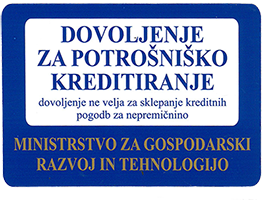 Dovoljenje potrošniško kreditiranje